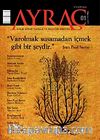 Ayraç Aylık Kitap Tahlili ve Eleştiri Dergisi Sayı:1 Yıl: Ağustos 2009