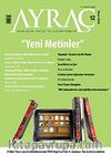 Ayraç Aylık Kitap Tahlili ve Eleştiri Dergisi Sayı:12 Yıl: Ekim 2010