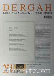 Dergah Edebiyat Sanat Kültür Dergisi Sayı:254 Nisan 2011