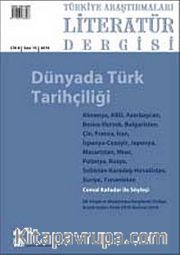 Türkiye Araştırmaları Literatür Dergisi Bahar 2010(cilt8 Sayı: 15)