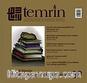 Temrin Aylık Düşünce ve Edebiyat Dergisi Sayı:39 Temmuz 2011