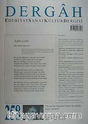 Dergah Edebiyat Sanat Kültür Dergisi Sayı:258 Ağustos 2011