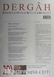 Dergah Edebiyat Sanat Kültür Dergisi Sayı:259 Eylül 2011
