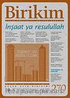 Birikim / Sayı:270 Yıl: 2011 / Aylık Sosyalist Kültür Dergisi