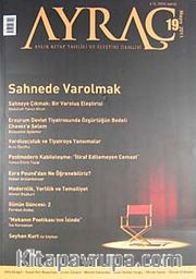Ayraç Aylık Kitap Tahlili ve Eleştiri Dergisi Sayı:19 Yıl: Mayıs 2011