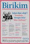 Birikim / Sayı:272 Yıl: 2011 / Aylık Sosyalist Kültür Dergisi