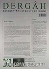 Dergah Edebiyat Sanat Kültür Dergisi Sayı:262 Aralık 2011
