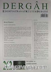 Dergah Edebiyat Sanat Kültür Dergisi Sayı:262 Aralık 2011