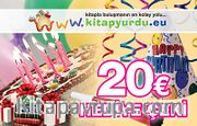 Kitapyurdu Doğum Günü Hediye Çeki - 20€