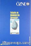 Özne Felsefe Bilim ve Sanat Yazıları 13. Kitap-Güz 2010