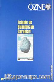 Özne Felsefe Bilim ve Sanat Yazıları 13. Kitap-Güz 2010