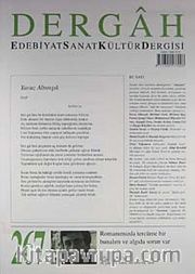 Dergah Edebiyat Sanat Kültür Dergisi Sayı:267 Mayıs 2012