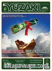 Yüzakı Aylık Edebiyat, Kültür, Sanat, Tarih ve Toplum Dergisi/Sayı:88 Haziran 2012
