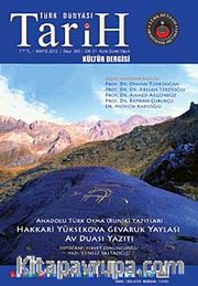 Türk Dünyası Araştırmaları Vakfı Tarih Dergisi Mayıs 2012 / Sayı:305