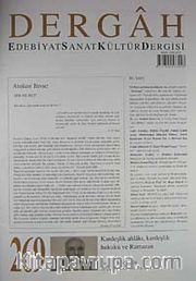 Dergah Edebiyat Sanat Kültür Dergisi Sayı:269 Temmuz 2012