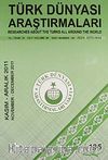 Türk Dünyası Araştırmaları Vakfı Tarih Dergisi Kasım-Aralık 2011 / Sayı 195