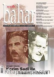 Berfin Bahar Aylık Kültür Sanat ve Edebiyat Dergisi Ağustos 2012 Sayı:174