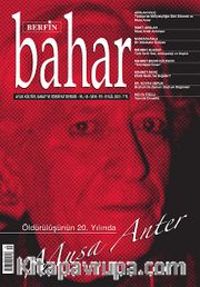 Berfin Bahar Aylık Kültür Sanat ve Edebiyat Dergisi Eylül 2012 Sayı:175