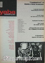 Yaba Edebiyat Sayı:25 Kasım-Aralık 2003