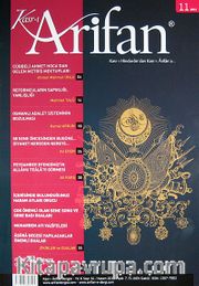 Kasr-ı Arifan Dergisi Yıl:6 Sayı:62 Kasım 2012
