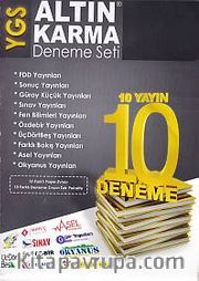 YGS Altın Karma Deneme Seti (10 Deneme)