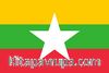 Myanmar Bayrağı (70x105)