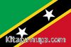 Saint Kitts ve Nevis Bayrağı (20x30)