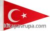 Türkiye Bayrağı (20x30 Üçgen) (25'li Paket)