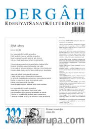 Dergah Edebiyat Sanat Kültür Dergisi Sayı 322 Aralık 2016