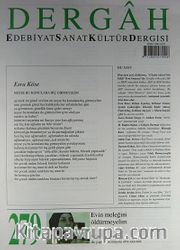 Dergah Edebiyat Sanat Kültür Dergisi Sayı:279 Mayıs 2013