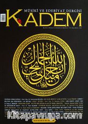 Kadem Üç Aylık Musiki ve Edebiyat Dergisi Sayı:10 Kış 2013
