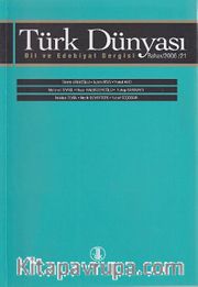 Türk Dünyası Dil ve Edebiyat Dergisi Sayı: 21