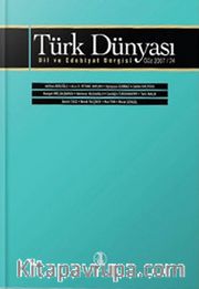 Türk Dünyası Dil ve Edebiyat Dergisi Sayı: 24