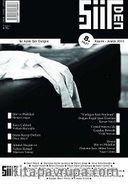 Şiirden İki Aylık Şiir Dergisi Sayı:8 Kasım-Aralık 2011