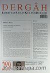 Dergah Edebiyat Sanat Kültür Dergisi Sayı:280 Haziran 2013