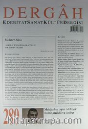 Dergah Edebiyat Sanat Kültür Dergisi Sayı:280 Haziran 2013