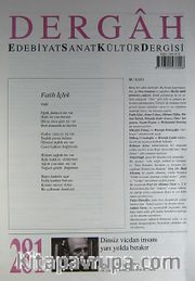 Dergah Edebiyat Sanat Kültür Dergisi Sayı:281 Temmuz 2013