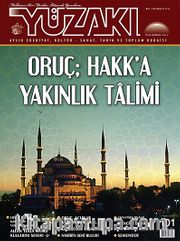 Yüzakı Aylık Edebiyat, Kültür, Sanat, Tarih ve Toplum Dergisi/Sayı:101 Temmuz 2013