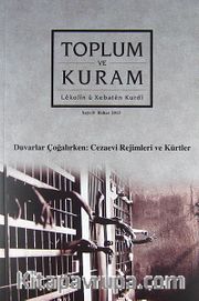Toplum ve Kuram Dergisi Sayı:8 Bahar 2013