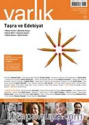 Varlık Aylık Edebiyat ve Kültür Dergisi Ağustos 2013