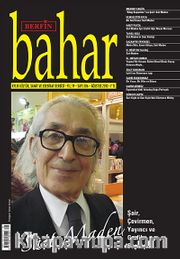 Berfin Bahar Aylık Kültür Sanat ve Edebiyat Dergisi Ağustos 2013 Sayı:186