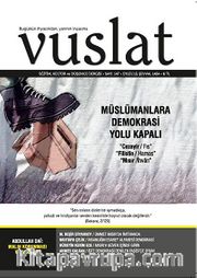 Vuslat Aylık Eğitim ve Kültür Dergisi Yıl:9 Sayı:147 Eylül 2013