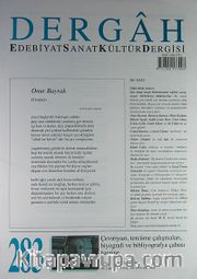 Dergah Edebiyat Sanat Kültür Dergisi Sayı:283 Eylül 2013