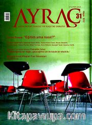 Ayraç Aylık Kitap Tahlili ve Eleştiri Dergisi Sayı:31 Yıl: Mayıs 2012