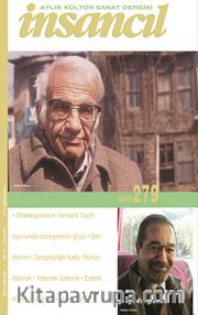 İnsancıl Aylık Kültür ve Sanat Dergisi Sayı:279 Ekim 2013