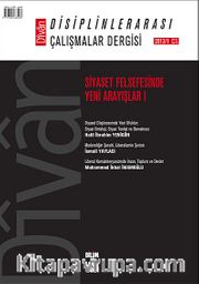 Divan / Disiplinlerarası Çalışmalar Dergisi Sayı:34 Yıl: 2013/1