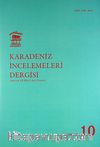 Karadeniz İncelemeleri Dergisi Sayı:10 Bahar 2011