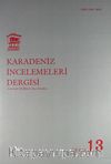 Karadeniz İncelemeleri Dergisi Sayı:13 Güz 2012