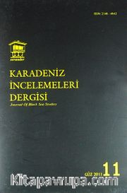 Karadeniz İncelemeleri Dergisi Sayı:11 Güz 2011
