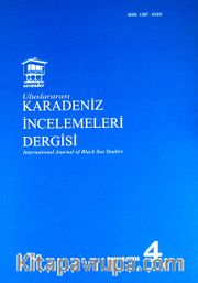 Uluslararası Karadeniz İncelemeleri Dergisi Sayı:4 Bahar 2008